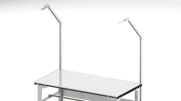 montants structure sup&eacute;rieure de table