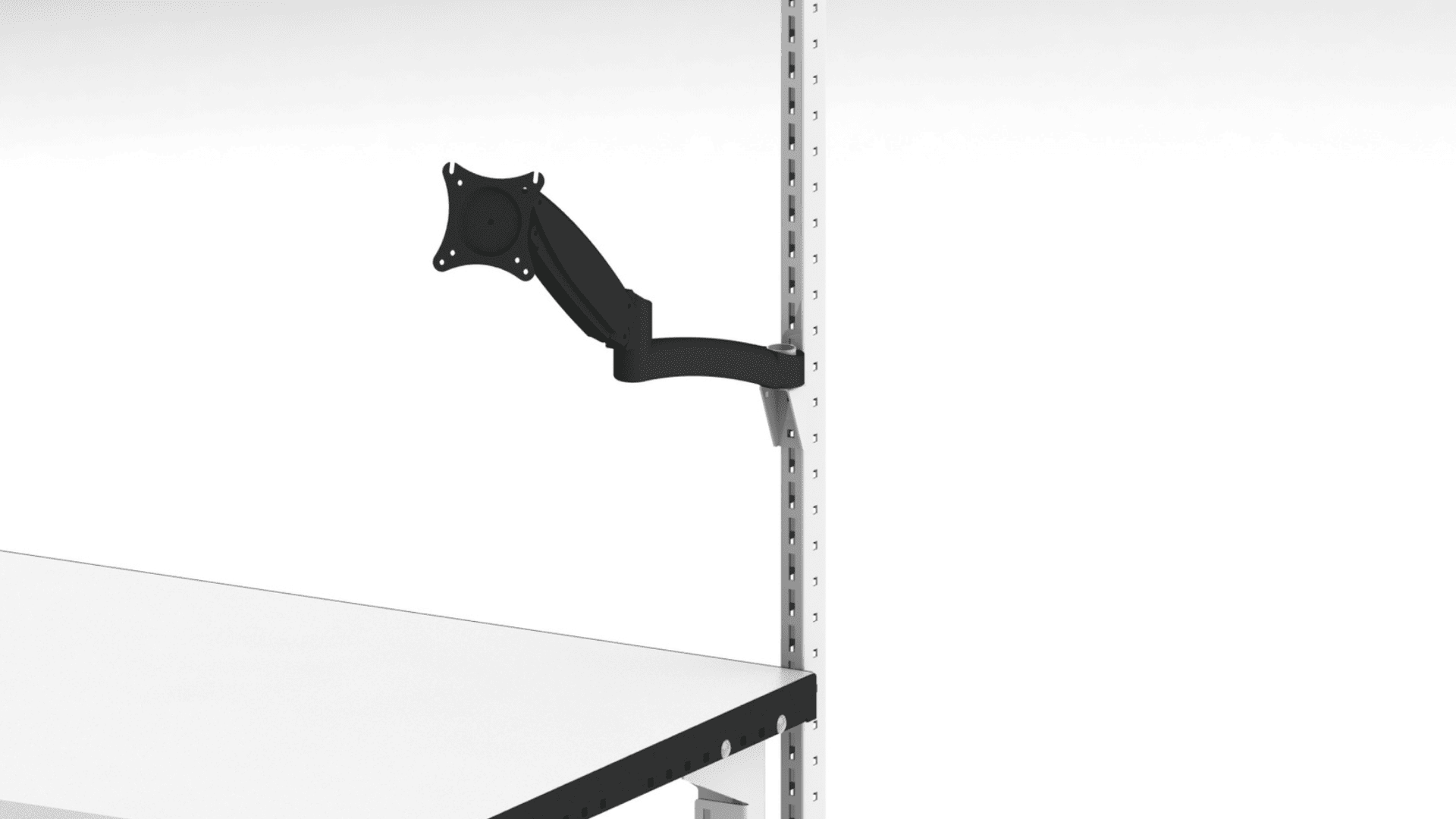 Support écran sur bras articulé réglable toutes positions