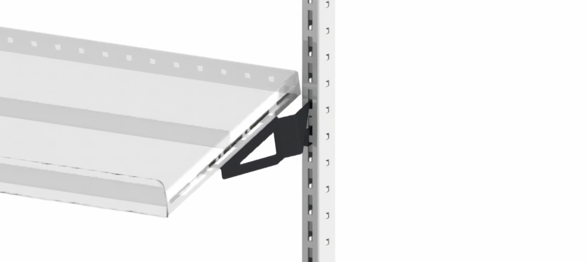 Inclinaison étagère pour stand/chariot 