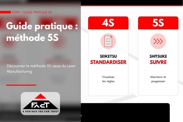 Méthode 5S : guide pratique pour organiser votre atelier industriel